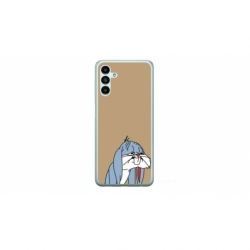 Husa personalizata tip carcasa HQPrint pentru Samsung Galaxy A25, model Tired Bunny, multicolor, S1D1M0027