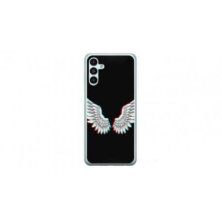 Husa personalizata tip carcasa HQPrint pentru Samsung Galaxy A25, model Angel, multicolor, S1D1M0219