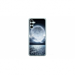 Husa personalizata tip carcasa HQPrint pentru Samsung Galaxy A25, model Moon Sky, multicolor, S1D1M0228
