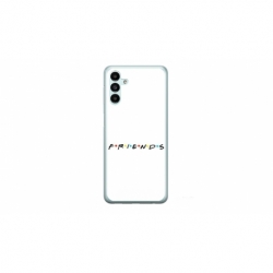 Husa personalizata tip carcasa HQPrint pentru Samsung Galaxy A34, model FRIENDS 1, multicolor, S1D1M0043