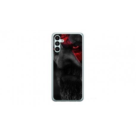 Husa personalizata tip carcasa HQPrint pentru Samsung Galaxy A34, model God of War 3, multicolor, S1D1M0111