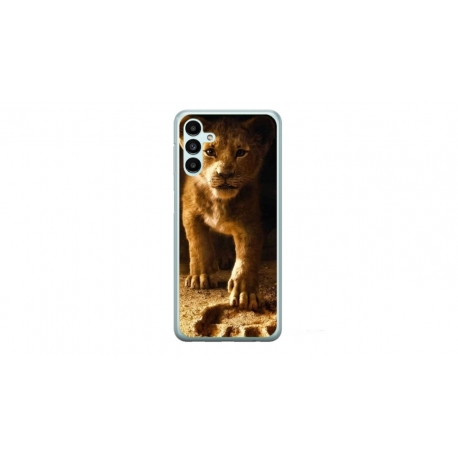 Husa personalizata tip carcasa HQPrint pentru Samsung Galaxy A34, model Lion King 2, multicolor, S1D1M0198