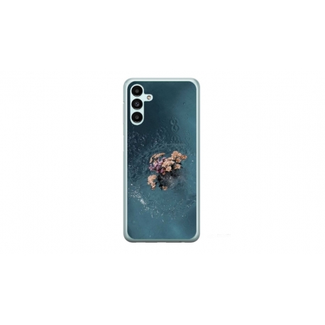 Husa personalizata tip carcasa HQPrint pentru Samsung Galaxy A34, model Flowers 15, multicolor, S1D1M0215