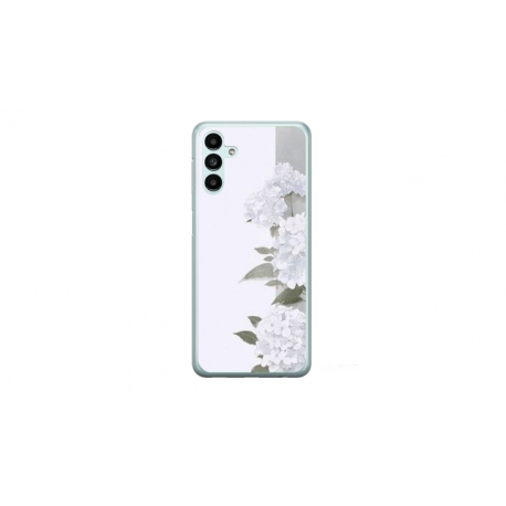 Husa personalizata tip carcasa HQPrint pentru Samsung Galaxy A34, model Flowers 16, multicolor, S1D1M0217
