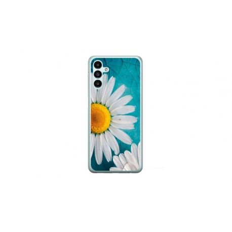 Husa personalizata tip carcasa HQPrint pentru Samsung Galaxy A34, model Petunia 1, multicolor, S1D1M0235