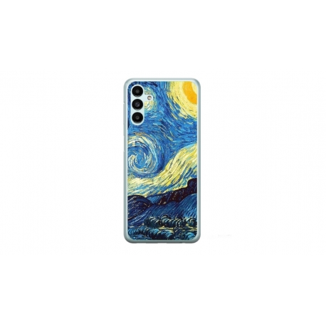 Husa personalizata tip carcasa HQPrint pentru Samsung Galaxy A34, model Van Gogh, multicolor, S1D1M0238