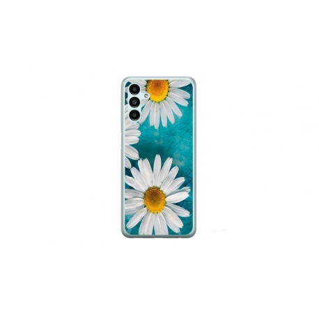 Husa personalizata tip carcasa HQPrint pentru Samsung Galaxy A34, model Petunia 2, multicolor, S1D1M0239