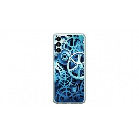 Husa personalizata tip carcasa HQPrint pentru Samsung Galaxy A34, model Clockwork, multicolor, S1D1M0250