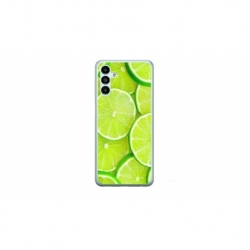 Husa personalizata tip carcasa HQPrint pentru Samsung Galaxy A34, model Lime, multicolor, S1D1M0253