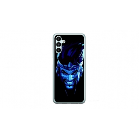 Husa personalizata tip carcasa HQPrint pentru Samsung Galaxy A34, model Blue King, multicolor, S1D1M0305