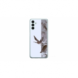 Husa personalizata tip carcasa HQPrint pentru Samsung Galaxy A34, model Birds, multicolor, S1D1M0314