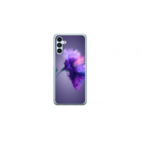 Husa personalizata tip carcasa HQPrint pentru Samsung Galaxy A34, model Flowers 19, multicolor, S1D1M0340