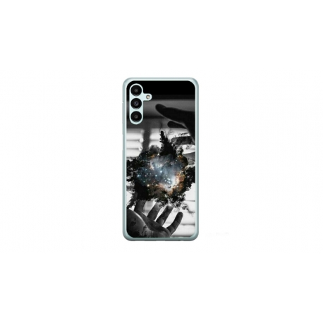 Husa personalizata tip carcasa HQPrint pentru Samsung Galaxy A54, model Dark Magic, multicolor, S1D1M0020