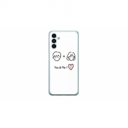 Husa personalizata tip carcasa HQPrint pentru Samsung Galaxy A54, model You and Me, multicolor, S1D1M0274