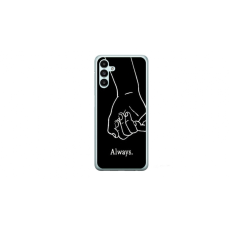 Husa personalizata tip carcasa HQPrint pentru Samsung Galaxy A54, model Always and Forever 1, multicolor, S1D1M0279