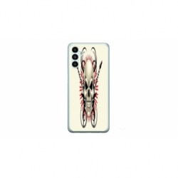 Husa personalizata tip carcasa HQPrint pentru Samsung Galaxy A54, model Skull 1, multicolor, S1D1M0284