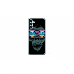 Husa personalizata tip carcasa HQPrint pentru Samsung Galaxy A54, model Gorilla, multicolor, S1D1M0288