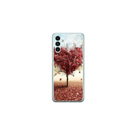 Husa personalizata tip carcasa HQPrint pentru Samsung Galaxy A54, model Heart Tree, multicolor, S1D1M0293