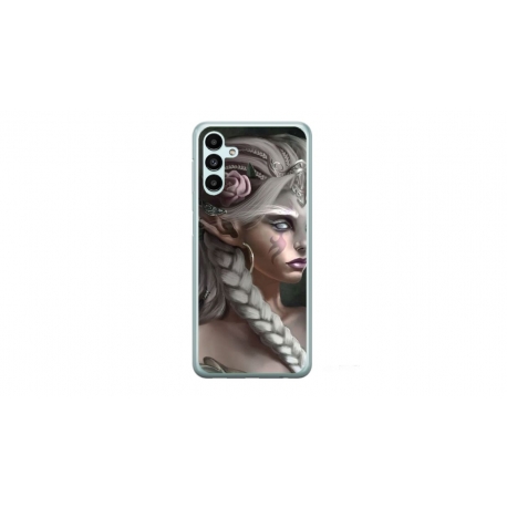Husa personalizata tip carcasa HQPrint pentru Samsung Galaxy A54, model Alien Queen, multicolor, S1D1M0308