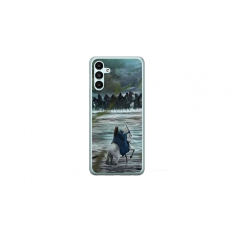 Husa personalizata tip carcasa HQPrint pentru Samsung Galaxy A54, model Brave, multicolor, S1D1M0310