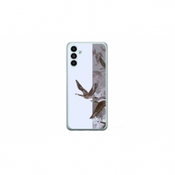 Husa personalizata tip carcasa HQPrint pentru Samsung Galaxy A54, model Birds, multicolor, S1D1M0314