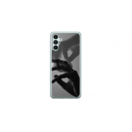 Husa personalizata tip carcasa HQPrint pentru Samsung Galaxy A54, model Hand Reach, multicolor, S1D1M0318