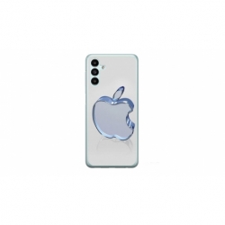 Husa personalizata tip carcasa HQPrint pentru Samsung Galaxy A54, model Apple Logo, multicolor, S1D1M0323