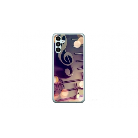 Husa personalizata tip carcasa HQPrint pentru Samsung Galaxy A54, model Notes, multicolor, S1D1M0328