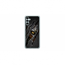 Husa personalizata tip carcasa HQPrint pentru Samsung Galaxy A54, model Hidden Tiger, multicolor, S1D1M0332