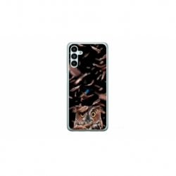 Husa personalizata tip carcasa HQPrint pentru Samsung Galaxy A54, model Owl, multicolor, S1D1M0334