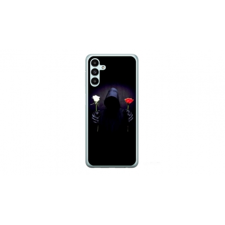 Husa personalizata tip carcasa HQPrint pentru Samsung Galaxy A54, model Choose Rose, multicolor, S1D1M0343