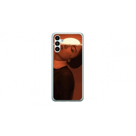 Husa personalizata tip carcasa HQPrint pentru Samsung Galaxy A54, model Sun Girl, multicolor, S1D1M0359