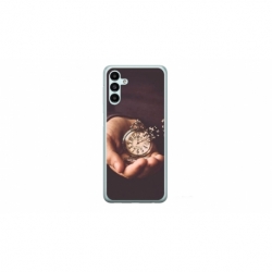 Husa personalizata tip carcasa HQPrint pentru Samsung Galaxy A54, model Time Flies 1, multicolor, S1D1M0364
