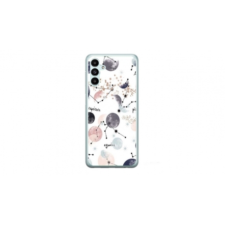 Husa personalizata tip carcasa HQPrint pentru Samsung Galaxy A54, model Abstract 6, multicolor, S1D1M0372