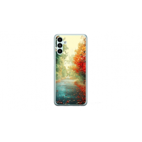 Husa personalizata tip carcasa HQPrint pentru Samsung Galaxy A54, model Nice View 15, multicolor, S1D1M0383