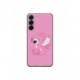 Husa personalizata tip carcasa HQPrint pentru Samsung Galaxy S23, model Pink Stitch, multicolor, S1D1M0005