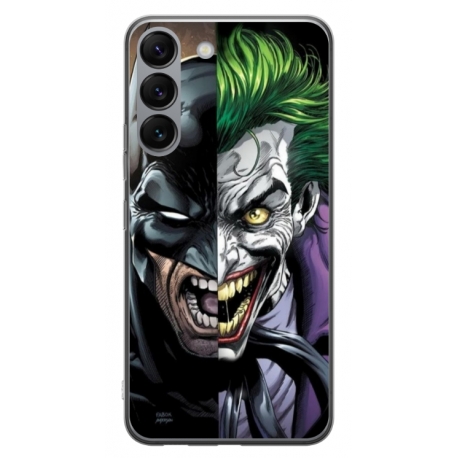 Husa personalizata tip carcasa HQPrint pentru Samsung Galaxy S23, model Batman VS Joker, multicolor, S1D1M0012
