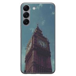 Husa personalizata tip carcasa HQPrint pentru Samsung Galaxy S23, model Big Ben 1, multicolor, S1D1M0013