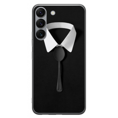 Husa personalizata tip carcasa HQPrint pentru Samsung Galaxy S23, model Mr Fancy, multicolor, S1D1M0036