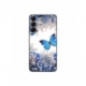Husa personalizata tip carcasa HQPrint pentru Samsung Galaxy S23, model Butterfly 4, multicolor, S1D1M0041