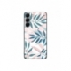 Husa personalizata tip carcasa HQPrint pentru Samsung Galaxy S23, model Leaf Design 1, multicolor, S1D1M0044