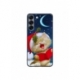 Husa personalizata tip carcasa HQPrint pentru Samsung Galaxy S23, model Christmas Cat, multicolor, S1D1M0048