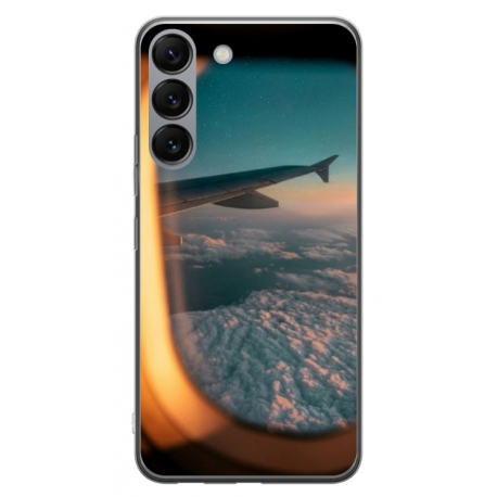 Husa personalizata tip carcasa HQPrint pentru Samsung Galaxy S23, model Nice View 4, multicolor, S1D1M0078