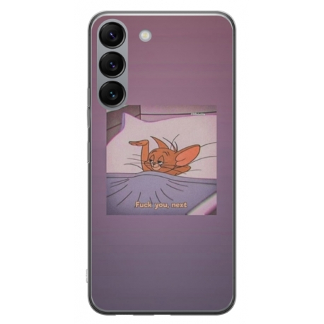 Husa personalizata tip carcasa HQPrint pentru Samsung Galaxy S23, model Jerry 1, multicolor, S1D1M0104