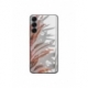 Husa personalizata tip carcasa HQPrint pentru Samsung Galaxy S23, model Leaf Design 4, multicolor, S1D1M0155