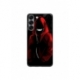 Husa personalizata tip carcasa HQPrint pentru Samsung Galaxy S23, model Evil Hoodie Man, multicolor, S1D1M0197