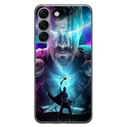Husa personalizata tip carcasa HQPrint pentru Samsung Galaxy S23, model Thor 1, multicolor, S1D1M0201