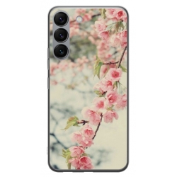 Husa personalizata tip carcasa HQPrint pentru Samsung Galaxy S23, model Flowers 18, multicolor, S1D1M0245