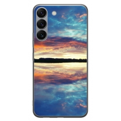 Husa personalizata tip carcasa HQPrint pentru Samsung Galaxy S23, model Nice View 12, multicolor, S1D1M0247