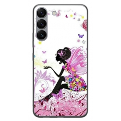 Husa personalizata tip carcasa HQPrint pentru Samsung Galaxy S23, model Fairy, multicolor, S1D1M0276